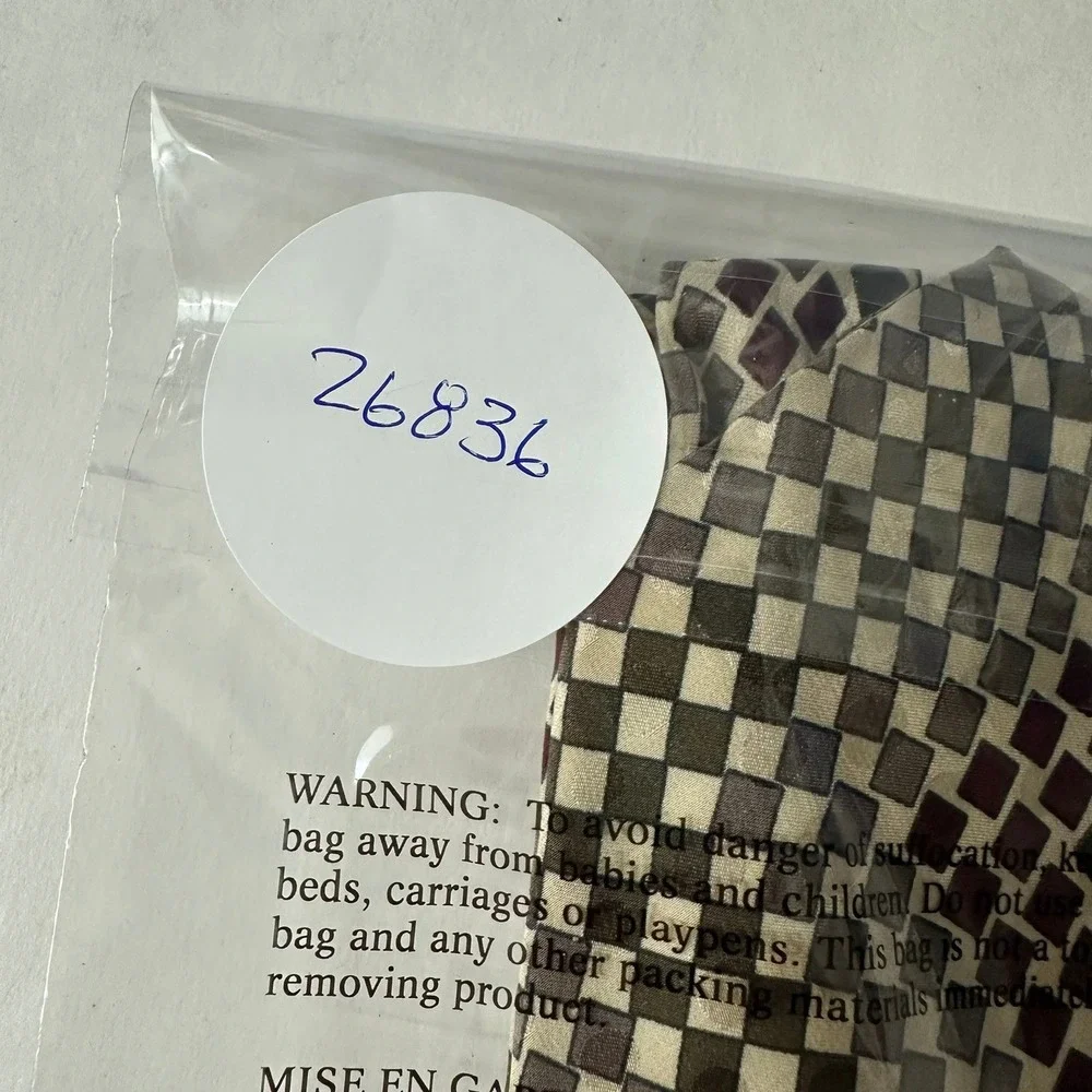 Bachrach silk necktie